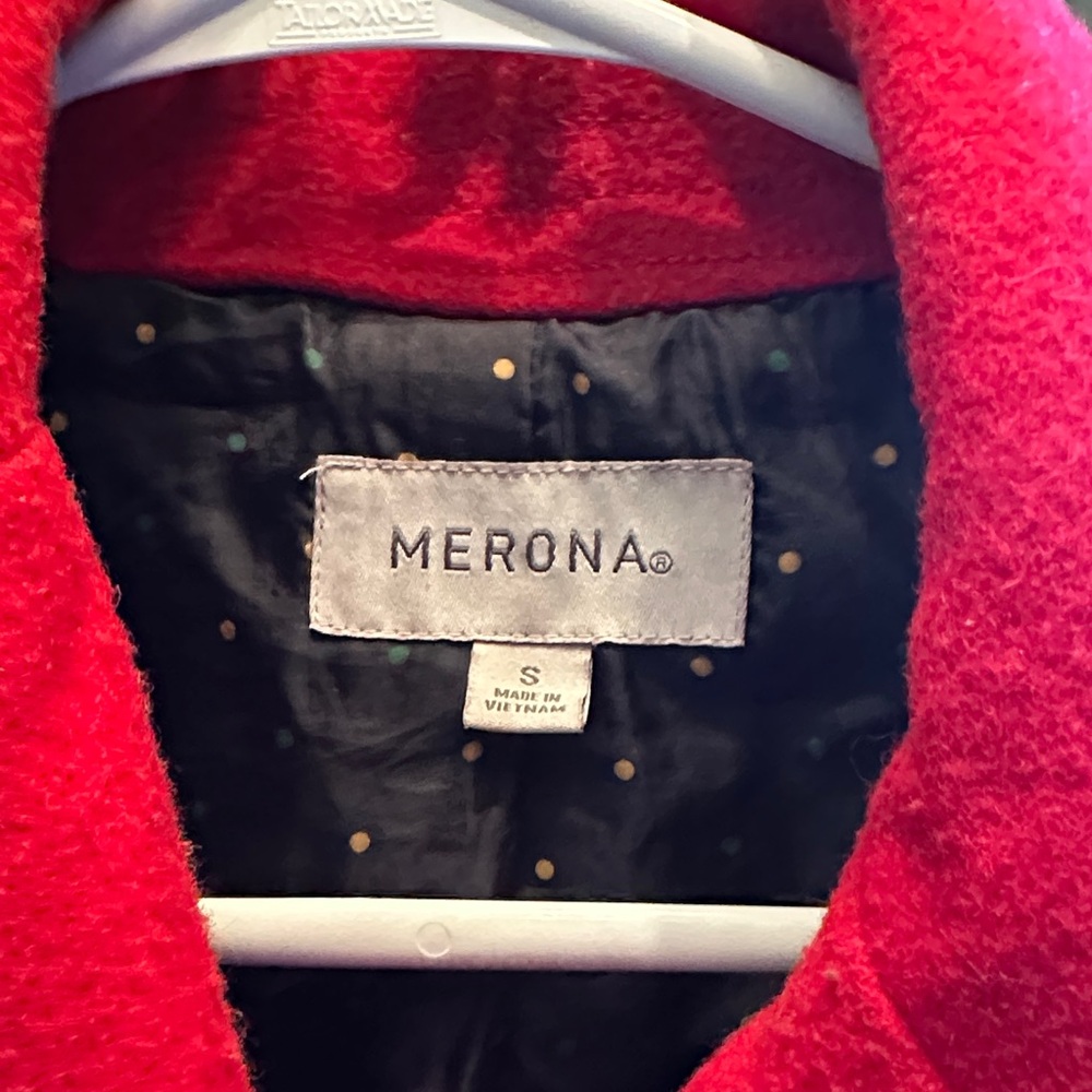 Red Merona Peacoat! - Picture 2 of 7